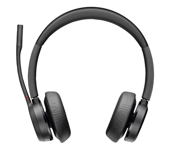 Poly Voyager 4320-M - Auricular - en oreja - Bluetooth - inalámbrico, cableado - USB-A a través de adaptador Bluetooth - negro - Certificado para Equipos de Microsoft, Certificado por Zoom