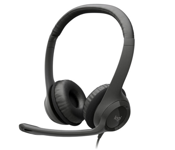 Logitech USB Headset H390 - Auricular - en oreja - cableado - USB - Imagen 4