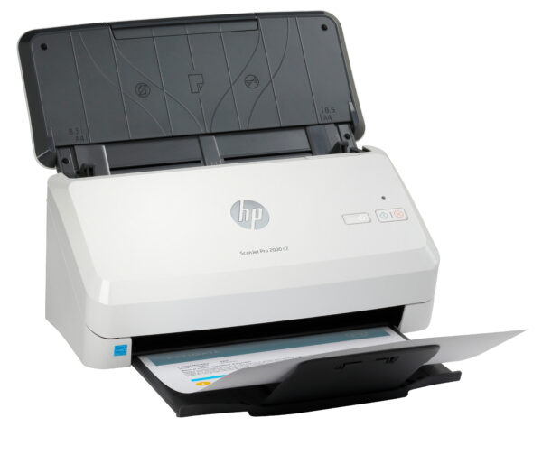 HP Scanjet Pro 2000 s2 Sheet-feed - Escáner de documentos - CMOS / CIS - a dos caras - 216 x 3100 mm - 600 ppp x 600 ppp - hasta 35 ppm (mono) - Alimentador automático de documentos (ADF) (50 hojas) - hasta 3500 exploraciones por día - USB 3.0 - Imagen 3