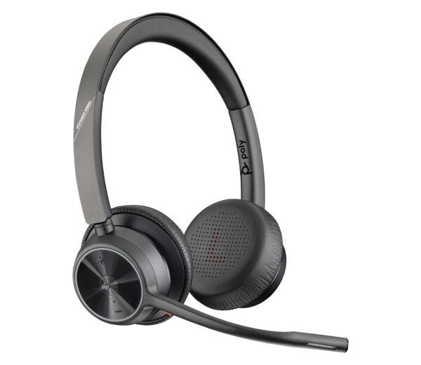 Poly Voyager 4320-M - Auricular - en oreja - Bluetooth - inalámbrico, cableado - USB-A a través de adaptador Bluetooth - negro - Certificado para Equipos de Microsoft, Certificado por Zoom - Imagen 3