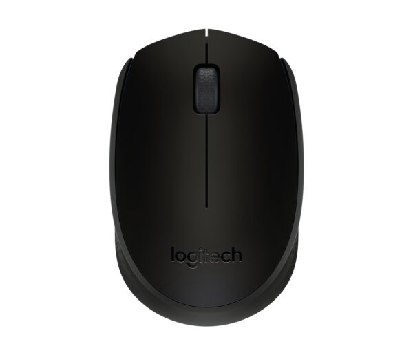 Logitech M170 - Ratón - diestro y zurdo - inalámbrico - 2.4 GHz - receptor inalámbrico USB - negro - Imagen 3