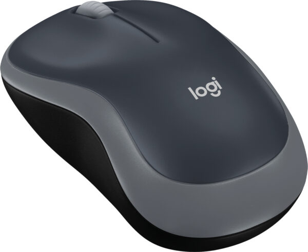 Logitech M185 - Ratón - óptico - 3 botones - inalámbrico - 2.4 GHz - receptor inalámbrico USB - gris vencejo - Imagen 3