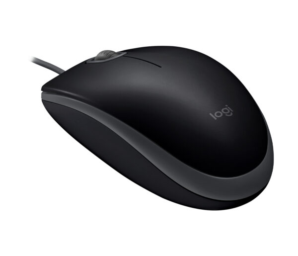 Logitech - Mouse - Wired - Black - M110 Silent - Imagen 5