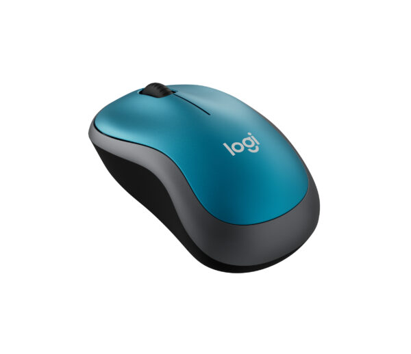 Logitech M185 - Ratón - diestro y zurdo - óptico - inalámbrico - 2.4 GHz - receptor inalámbrico USB - azul - Imagen 7