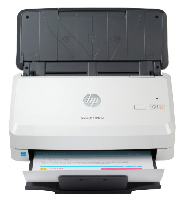 HP Scanjet Pro 2000 s2 Sheet-feed - Escáner de documentos - CMOS / CIS - a dos caras - 216 x 3100 mm - 600 ppp x 600 ppp - hasta 35 ppm (mono) - Alimentador automático de documentos (ADF) (50 hojas) - hasta 3500 exploraciones por día - USB 3.0