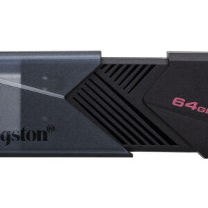 Kingston DataTraveler Onyx - Unidad flash USB - 64 GB - USB 3.2 Gen 1 - negro mate