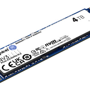 Kingston - Internal hard drive - 4 TB - Solid state drive - NV3 M.2 2280 NVMe