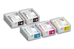 Epson SJIC41P-BK - Negro brillante - original - blíster con alarmas de RF/acústica - cartucho de tinta - para ColorWorks CW-C4000, CW-C4000E (BK)