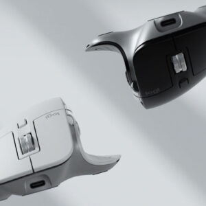 Logitech Master Series MX Master 3S - Ratón - ergonómico - óptico - 7 botones - inalámbrico - Bluetooth, 2.4 GHz - receptor de USB Logitech Logi Bolt - gris pálido