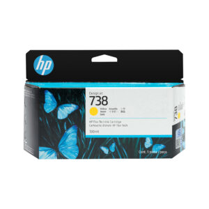 HP - 738 - Ink cartridge - Yellow - 130 ml