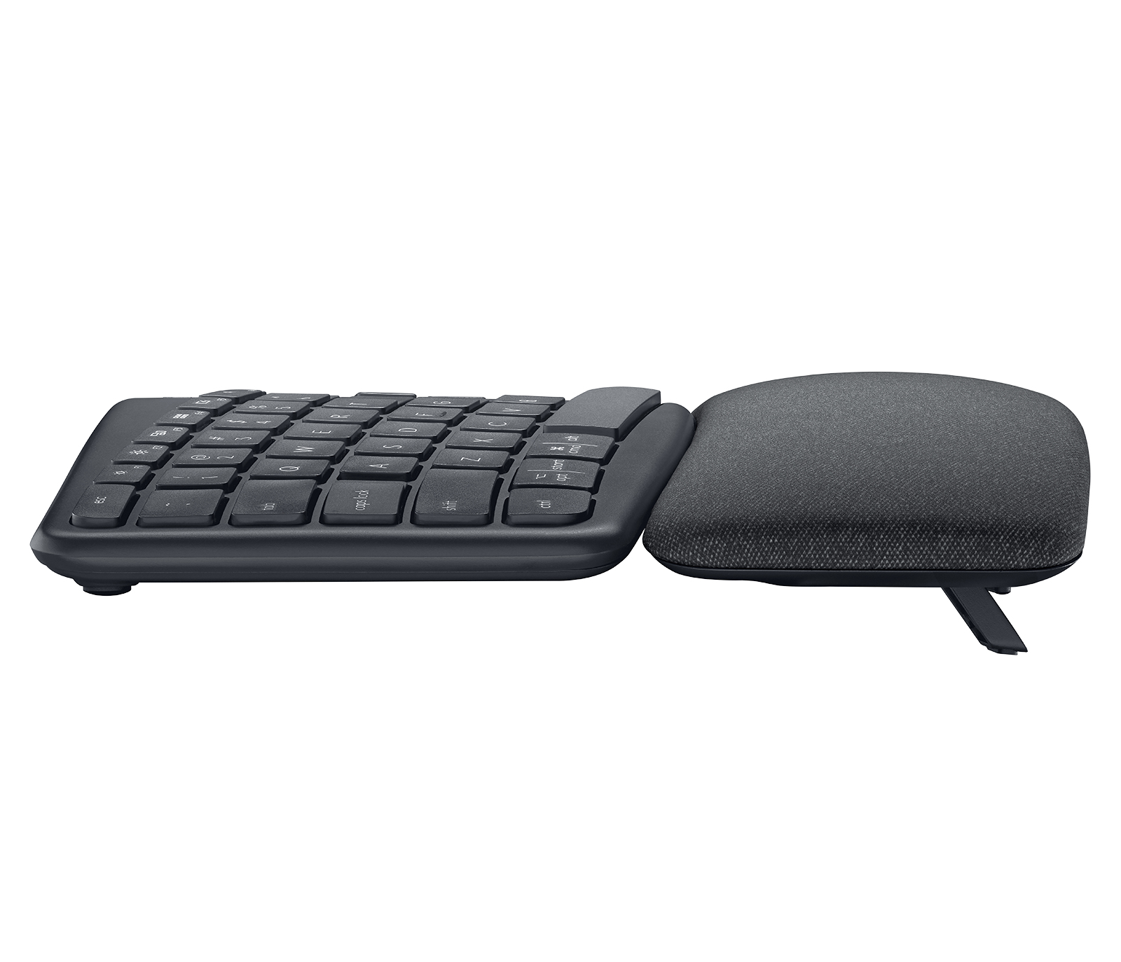 Logitech ERGO K860 - Teclado - inalámbrico - 2.4 GHz, Bluetooth 5.0 - grafito