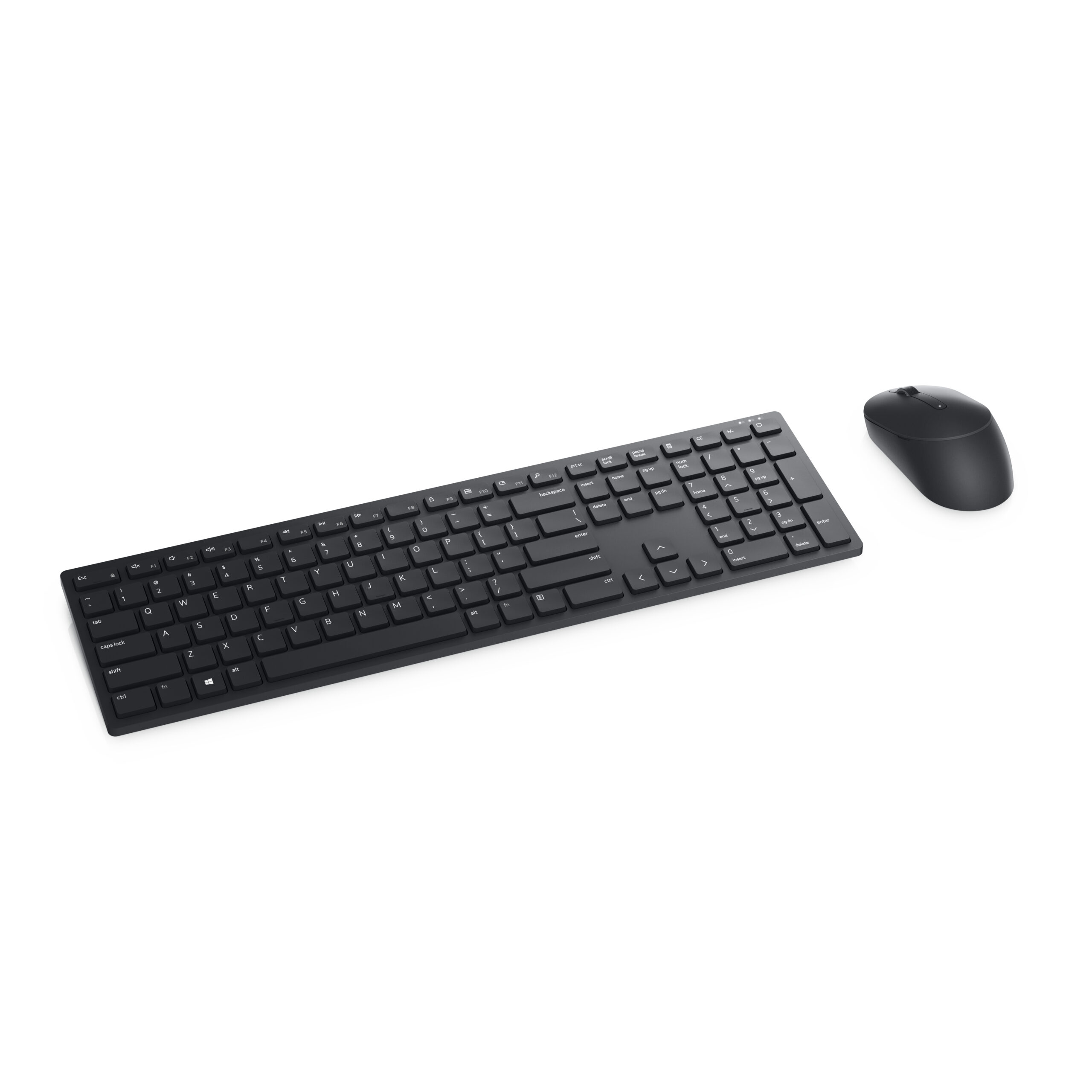 Dell - Keyboard and mouse set - Spanish - Wireless - KM5221W (Brown Box)