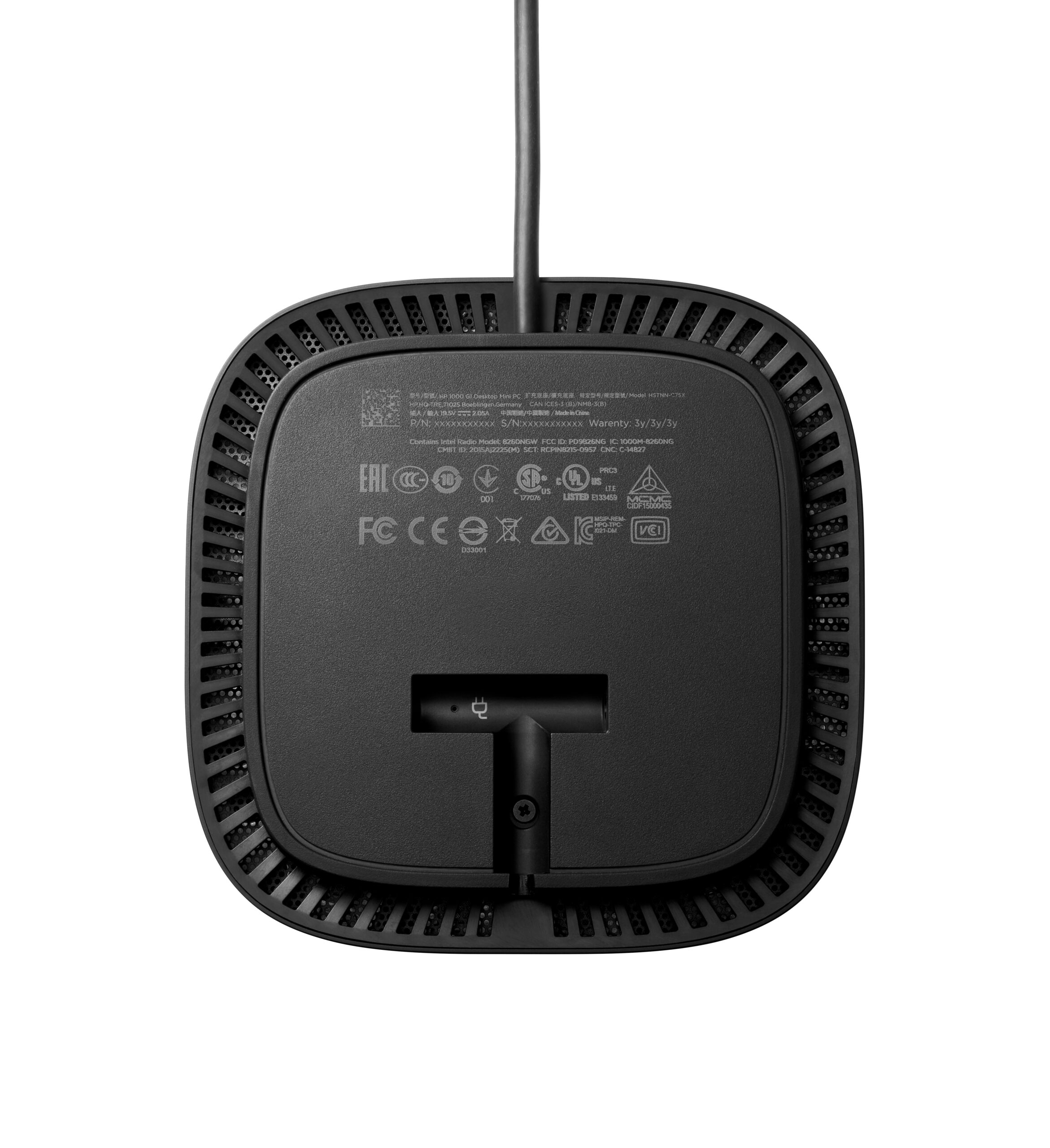 HP USB-C Dock G5 - Estación de conexión - USB-C - 1GbE - 100 vatios - América Latina