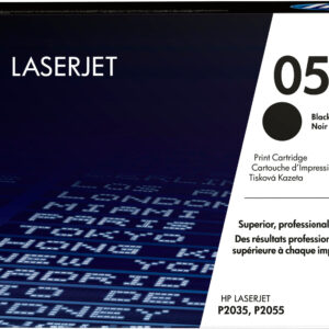 HP 05A - Negro - original - LaserJet - cartucho de tóner (CE505A) - para LaserJet P2035, P2035n, P2055, P2055d, P2055dn, P2055x