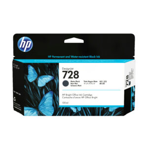 HP 728 - 130 ml - negro mate - original - DesignJet - cartucho de tinta - para DesignJet T730, T830