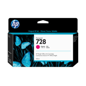 HP 728 - 130 ml - magenta tintado - original - DesignJet - cartucho de tinta - para DesignJet T730, T830
