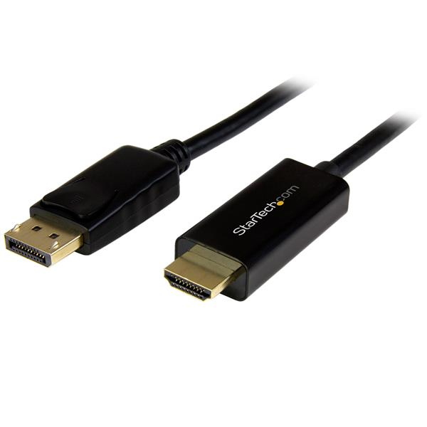 StarTech.com Cable de 3m Adaptador DisplayPort a HDMI - 4K 30Hz - Cable Conversor DP a HDMI Ultra HD - Cable adaptador - DisplayPort macho a HDMI macho - 3 m - compatibilidad con 4K