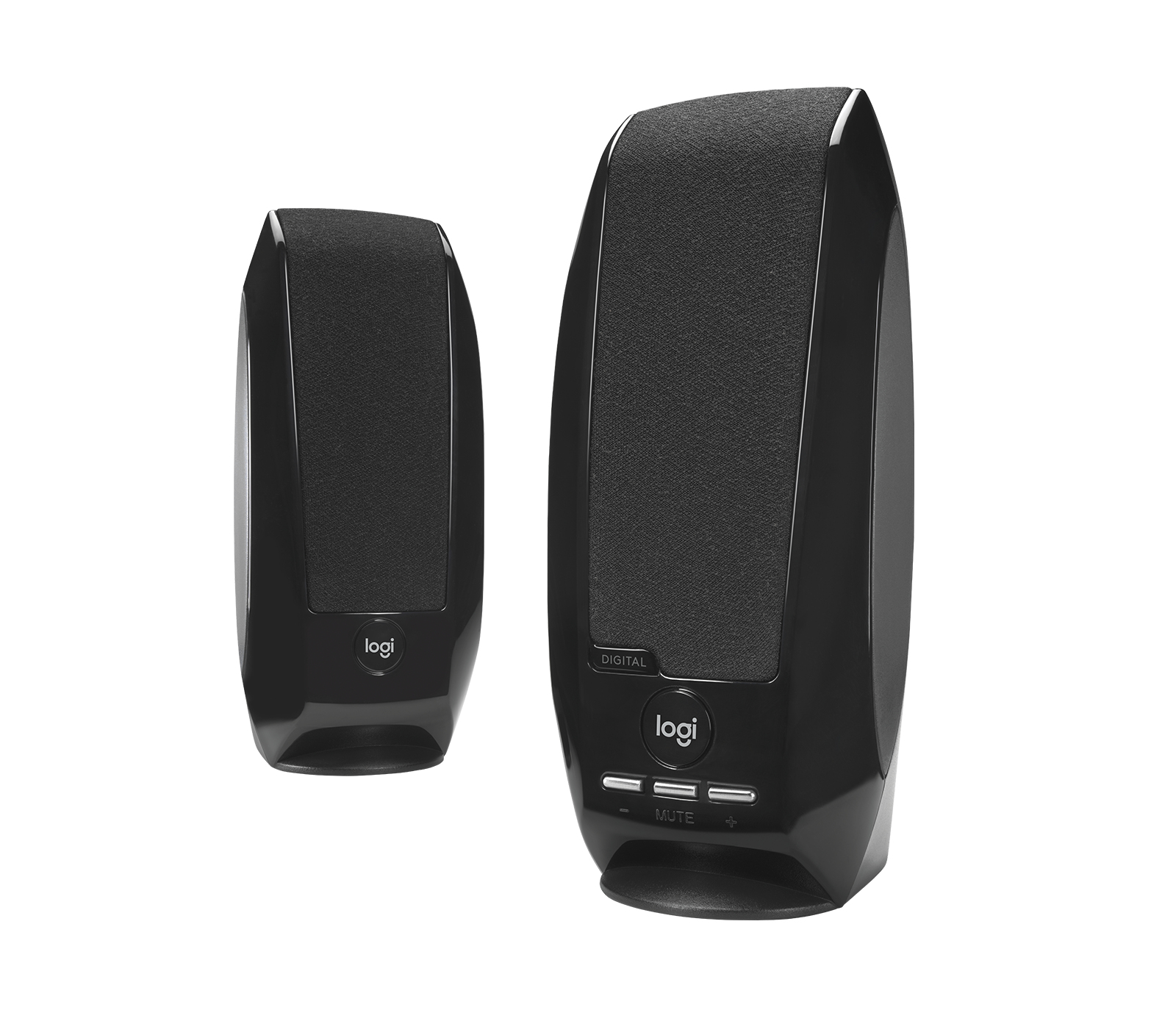 Logitech S150 - Altavoces - para PC - USB - 1.2 vatios (Total) - negro
