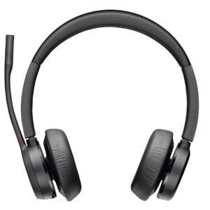 Poly Voyager 4320-M - Auricular - en oreja - Bluetooth - inalámbrico, cableado - USB-A a través de adaptador Bluetooth - negro - Certificado para Equipos de Microsoft, Certificado por Zoom