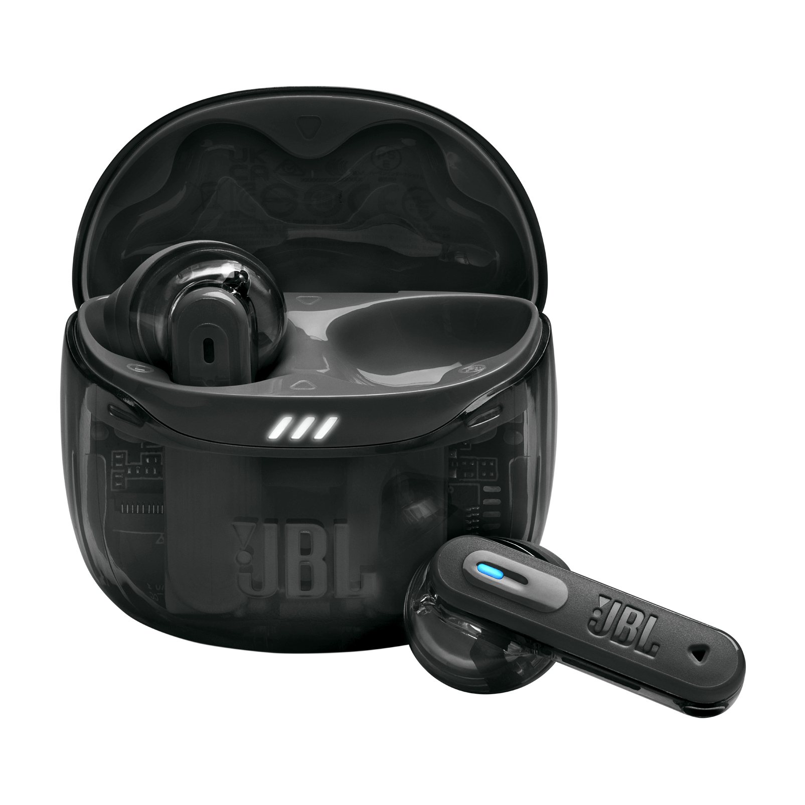 JBL - Headphones - Wireless - Tune Flex 2 TWS Ghost Black