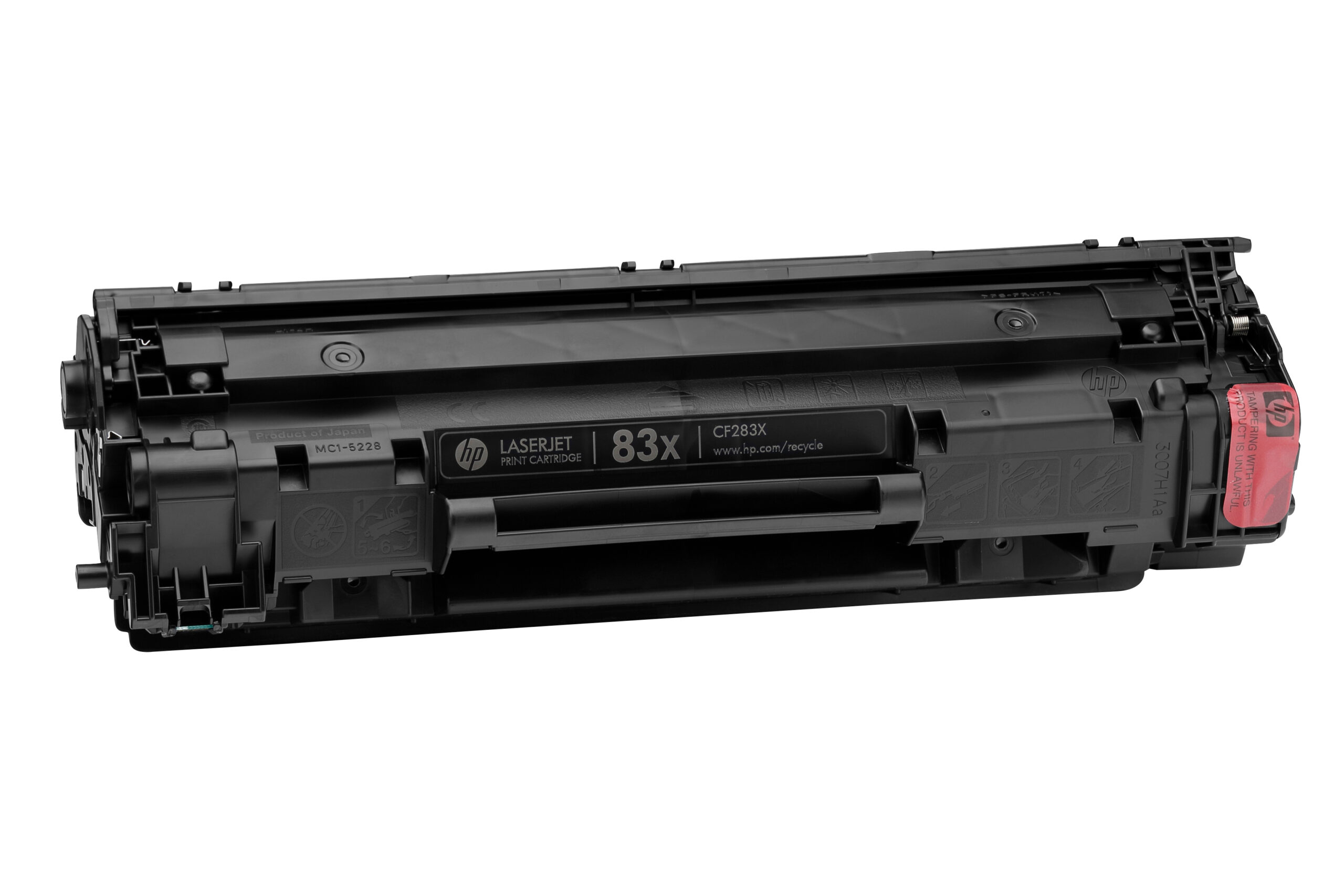 HP 83X - Alto rendimiento - negro - original - LaserJet - cartucho de tóner (CF283X) - para LaserJet Pro M201, M202, MFP M125, MFP M127, MFP M225