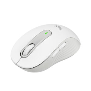 Logitech Signature M650 - Ratón - manos pequeñas - diestro y zurdo - inalámbrico - 2.4 GHz, Bluetooth - receptor de USB Logitech Logi Bolt - blanco hueso