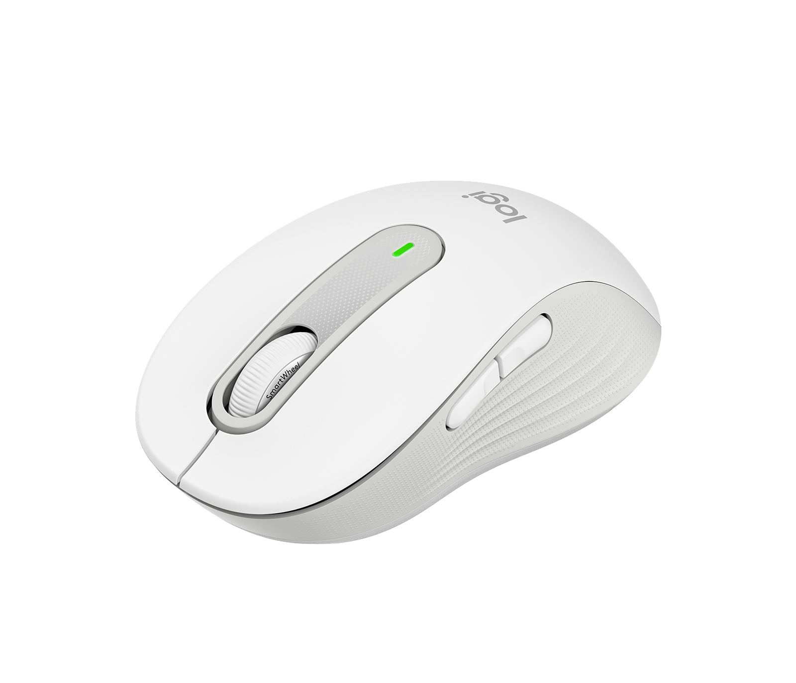 Logitech Signature M650 - Ratón - manos pequeñas - diestro y zurdo - inalámbrico - 2.4 GHz, Bluetooth - receptor de USB Logitech Logi Bolt - blanco hueso