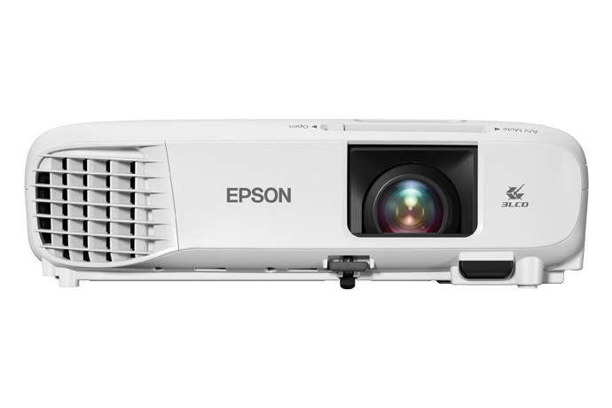 Epson PowerLite 119W - Proyector 3LCD - portátil - 4000 lúmenes (blanco) - 4000 lúmenes (color) - WXGA (1280 x 800) - 16:10 - LAN