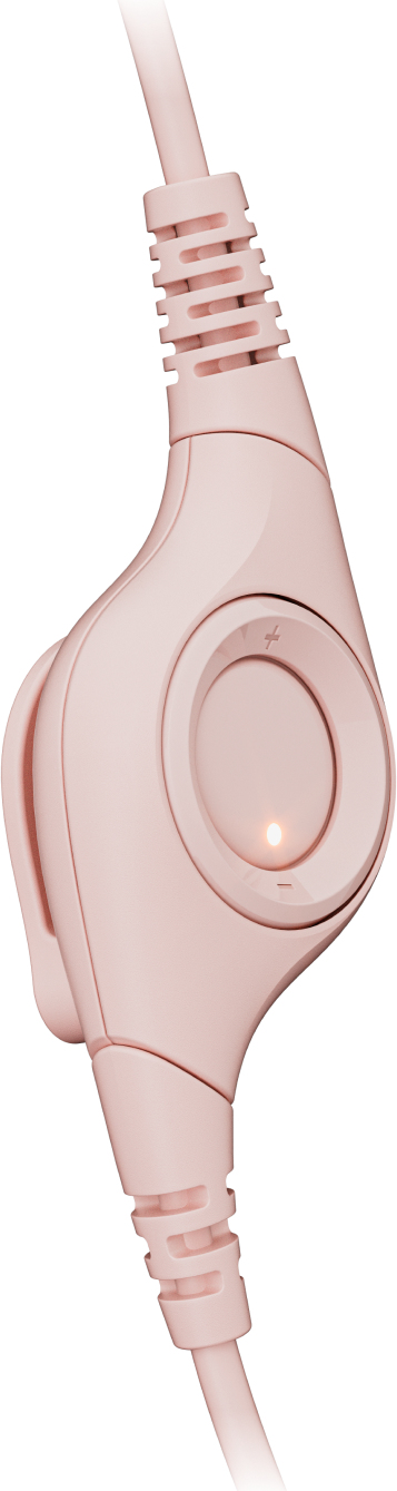 Logitech H390 Wired Headset for PC/Laptop, Rose - Auricular - en oreja - cableado - USB-A - rosa