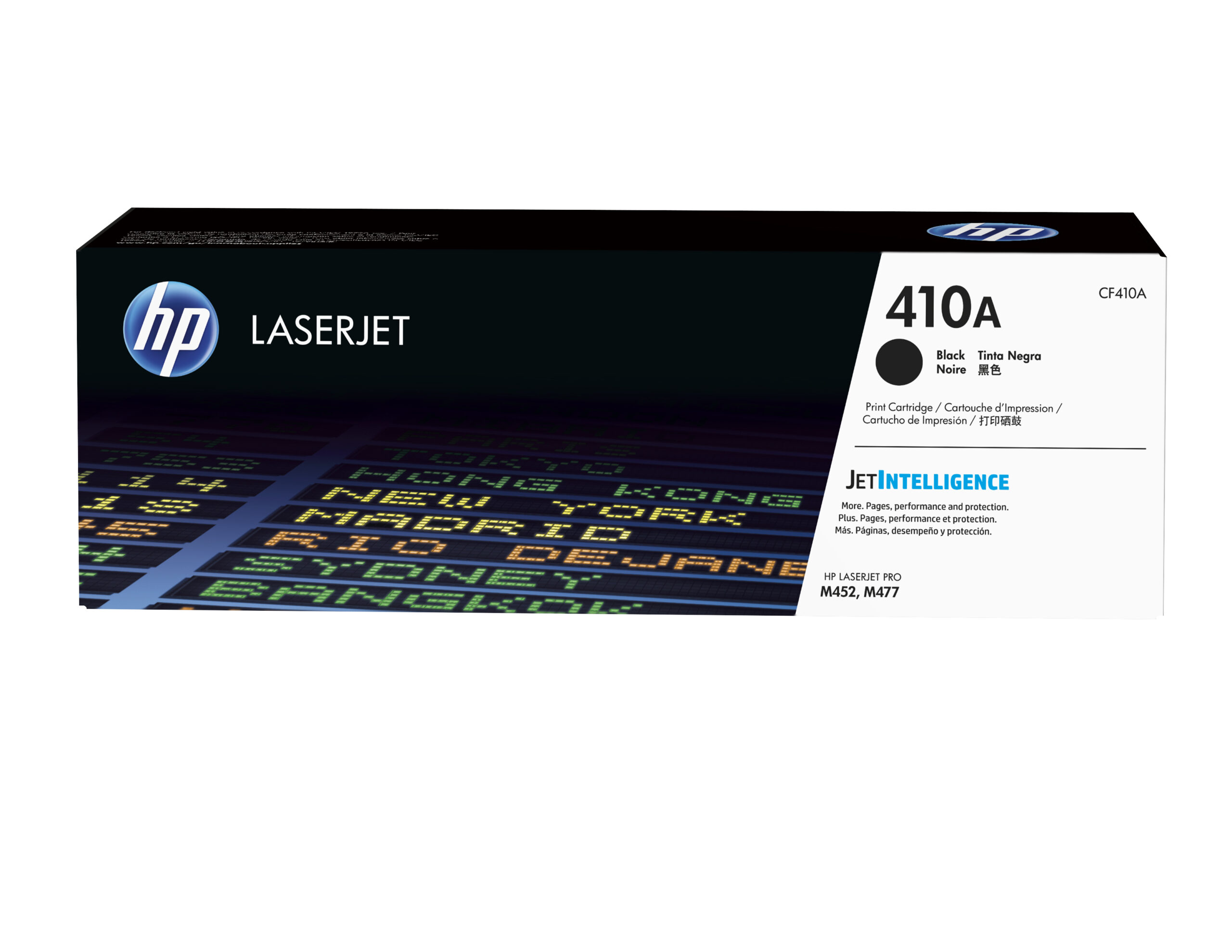 HP 410A - Negro - original - LaserJet - cartucho de tóner (CF410A) - para Color LaserJet Pro M452, MFP M377, MFP M477