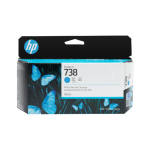 HP - 738 - Ink cartridge - Cyan - 130 ml