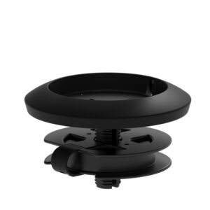 Logitech Rally Mic Pod Mount - Soporte de micrófono para escritorio - negro mate - para Logitech Rally, Rally Plus