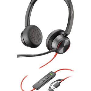 Poly Blackwire - 8225 - Headset - Stereo USB-C Headset +USB-C/A
