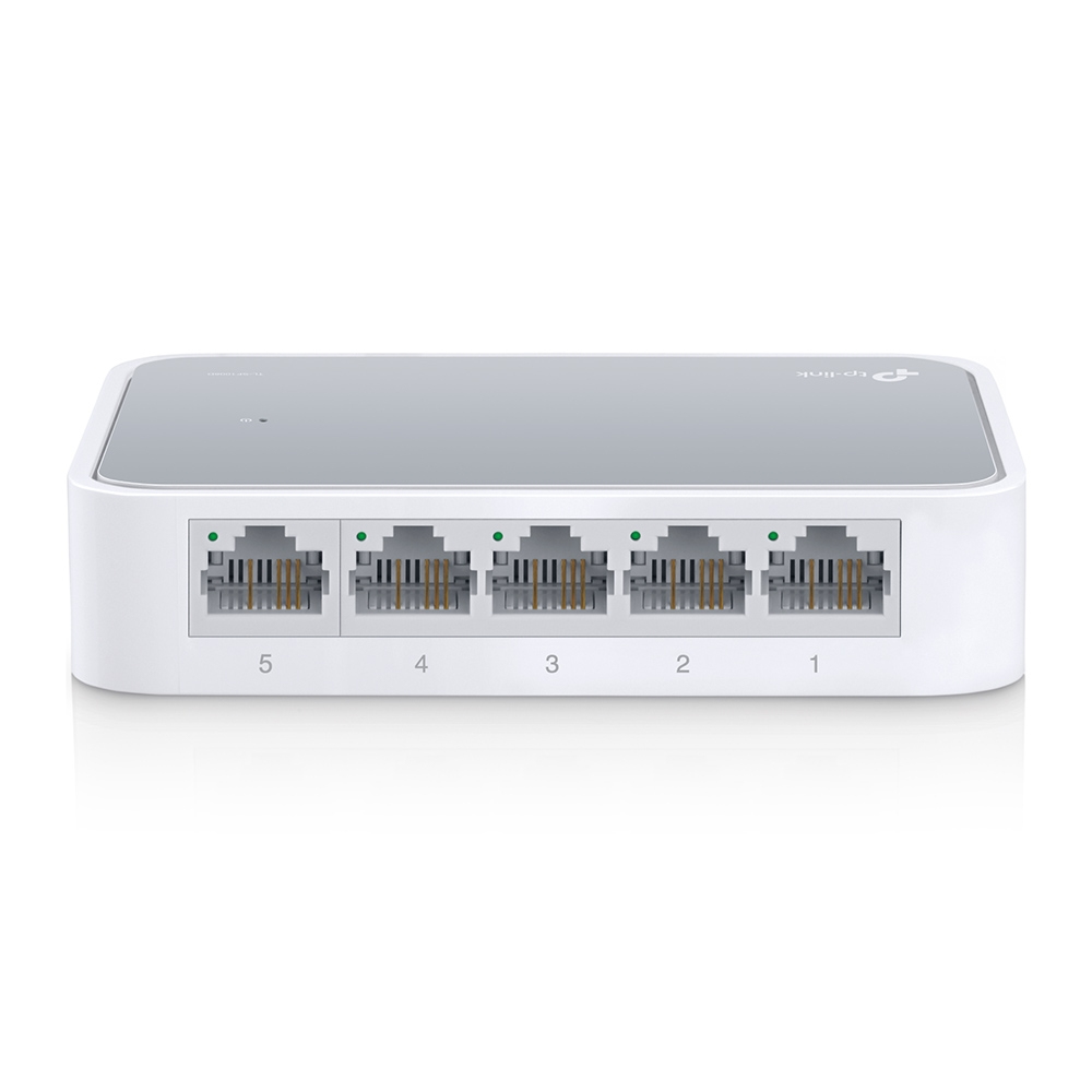 TP-Link TL-SF1005D 5-Port 10/100Mbps Desktop Switch - Conmutador - 5 x 10/100 - sobremesa