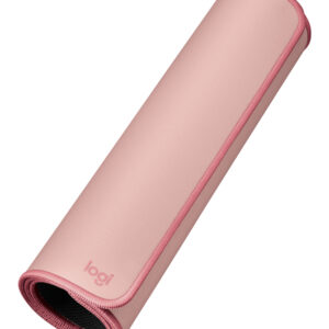 Logitech Studio Series - Teclado y alfombrilla de ratón - base de goma antideslizante, fácil deslizamiento, superficie resistente a salpicaduras - rosa oscuro