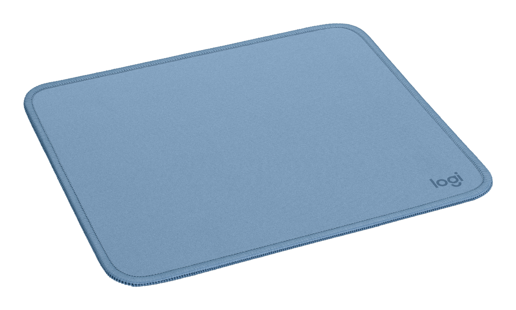 Logitech Studio Series - Alfombrilla de ratón - base de goma antideslizante, fácil deslizamiento, superficie resistente a salpicaduras - gris azulado
