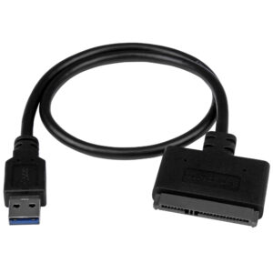 StarTech.com Cable adaptador USB 3.1 (10 Gbps) a SATA para unidades de disco - Controlador de almacenamiento - 2.5" - SATA 6Gb/s - USB 3.1 (Gen 2) - negro