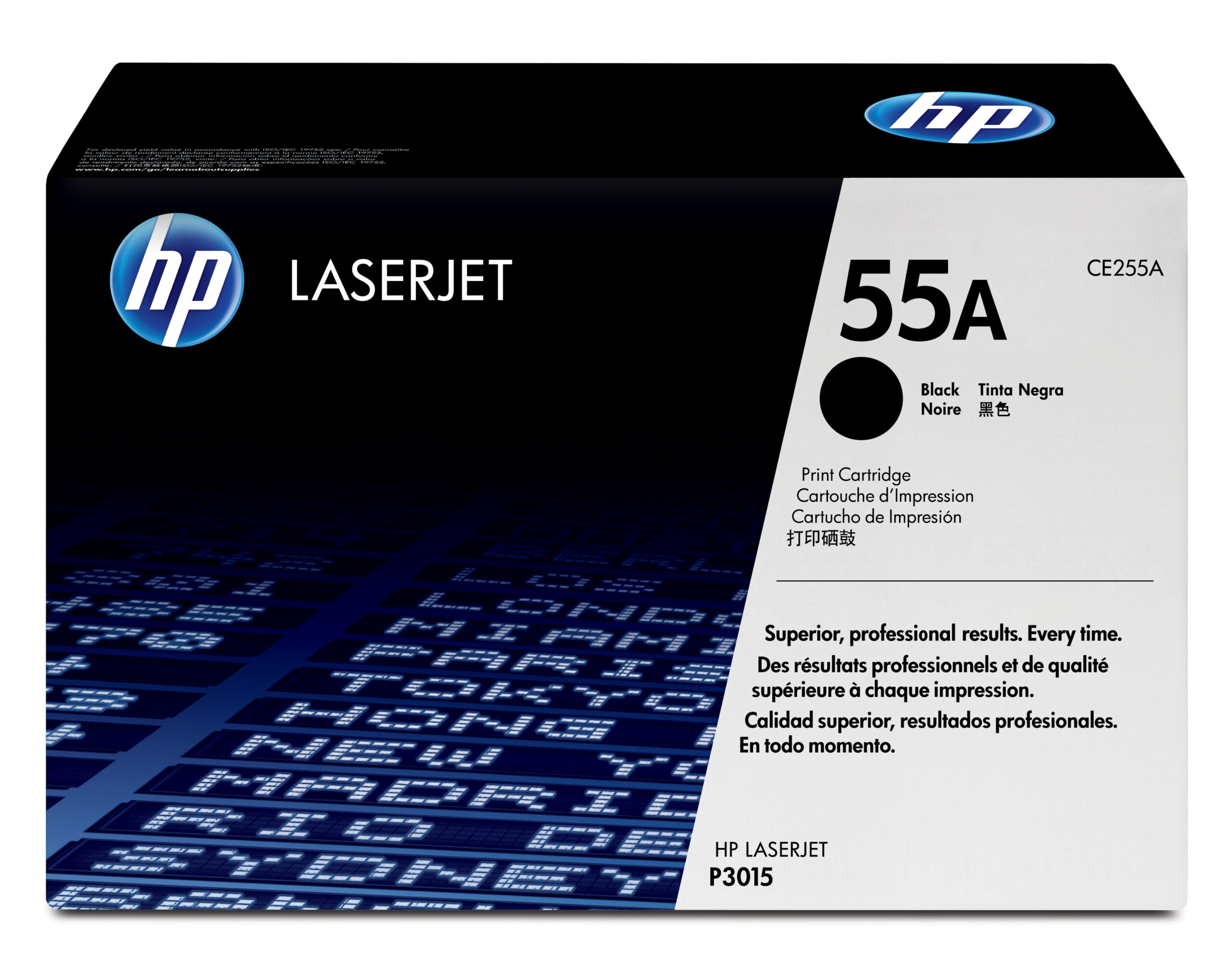 HP 55A - Negro - original - LaserJet - cartucho de tóner (CE255A) - para LaserJet Enterprise MFP M525; LaserJet Enterprise Flow MFP M525; LaserJet Managed MFP M525