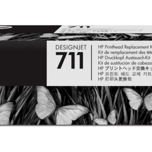 HP 711 - Negro, amarillo, cián, magenta - cabezal de impresión - para DesignJet T120 ePrinter, T520 ePrinter