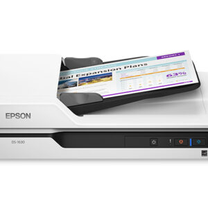 Epson DS-1630 - Escáner de documentos - a dos caras - Legal - 1200 ppp x 1200 ppp - hasta 25 ppm (mono) / hasta 25 ppm (color) - Alimentador automático de documentos (ADF) (50 hojas) - hasta 1500 exploraciones por día - USB 3.0