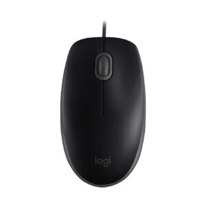 Logitech - Mouse - Wired - Black - M110 Silent