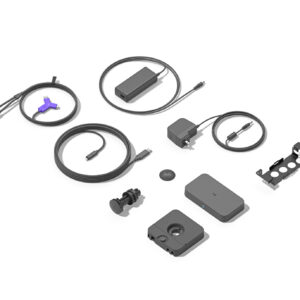 Logitech Swytch Laptop Link for Video Conferencing in Meeting Rooms - Hub - 2 x HDMI + 1 x SuperSpeed USB + 2 x USB-C - sobremesa