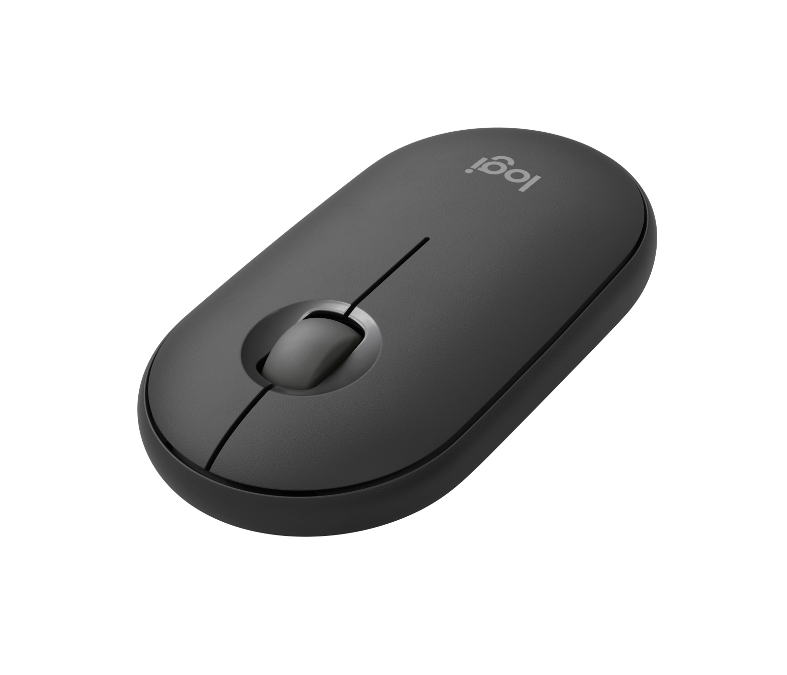 Logitech Pebble Mouse 2 M350s - Ratón - óptico - 3 botones - inalámbrico - Bluetooth - grafito