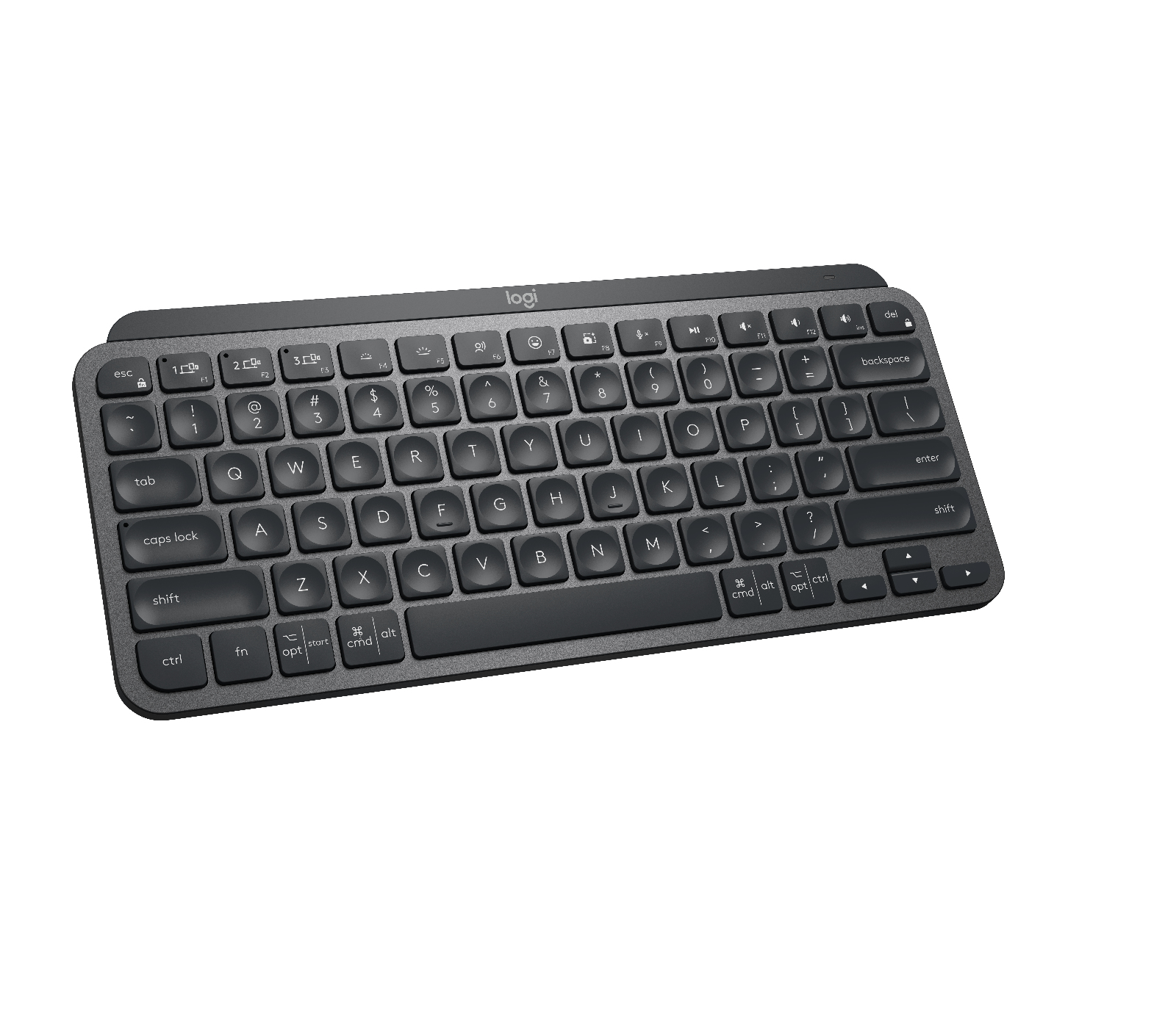 Logitech MX Keys Mini - Teclado - Inalámbrico - Español - USB / Bluetooth - Ergonomic Design - Grafito