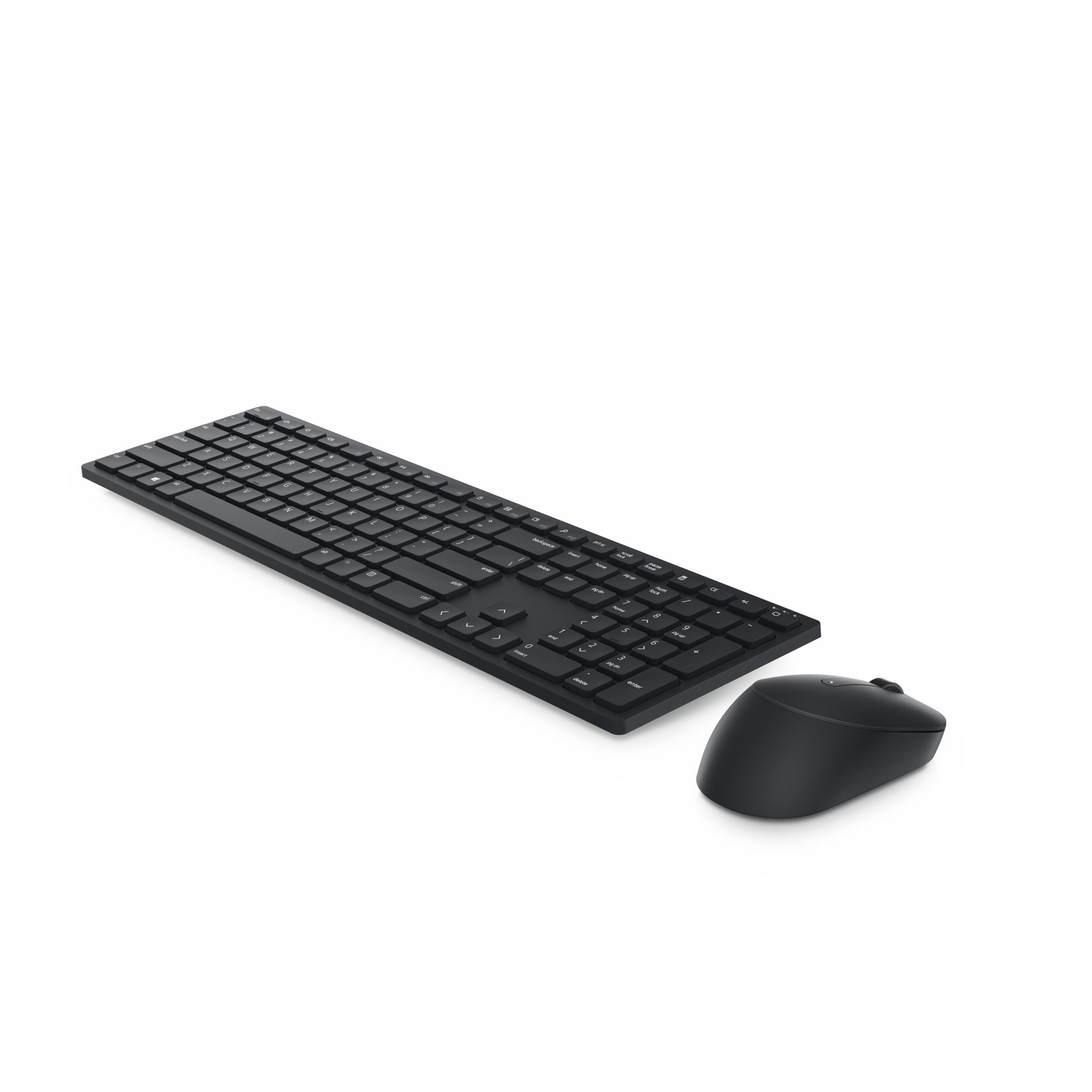 Dell - Keyboard and mouse set - Spanish - Wireless - KM5221W (Brown Box)
