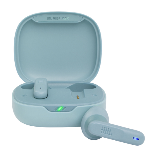 JBL Vibe Flex - Auriculares inalámbricos con micro - en oreja - Bluetooth - menta