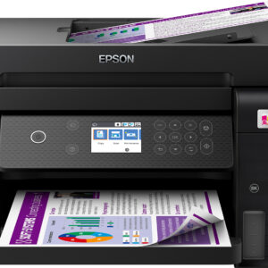Epson EcoTank L6270 - Impresora multifunción - color - chorro de tinta - rellenable - 216 x 297 mm (original) - 215.9 x 1200 mm (material) - hasta 11 ppm (copiando) - hasta 15.5 ppm (impresión) - 250 hojas - USB 2.0, LAN, Wi-Fi(n)
