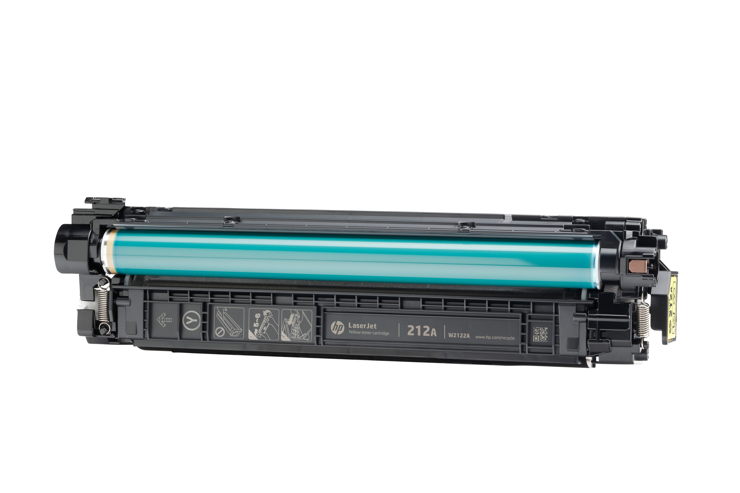 HP 212A - Amarillo - original - LaserJet - cartucho de tóner (W2122A) - para Color LaserJet Enterprise M555, MFP M578; LaserJet Enterprise Flow MFP M578