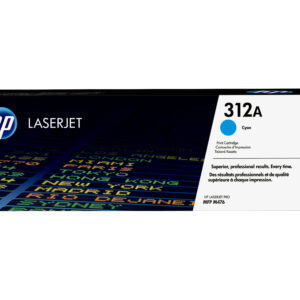 HP 312A - Cián - original - LaserJet - cartucho de tóner (CF381A) - para Color LaserJet Pro MFP M476dn, MFP M476dw, MFP M476nw