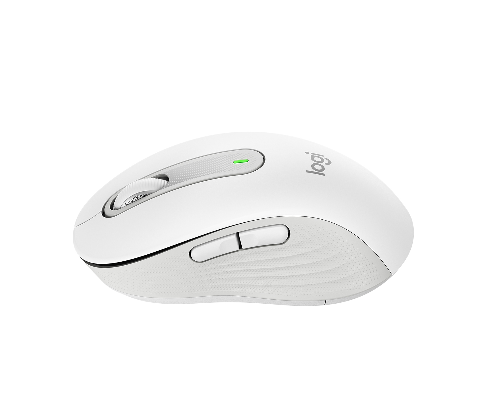 Logitech Signature M650 - Ratón - manos pequeñas - diestro y zurdo - inalámbrico - 2.4 GHz, Bluetooth - receptor de USB Logitech Logi Bolt - blanco hueso
